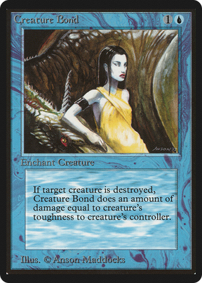 Magic: The Gathering - Creature Bond - Limited Edition Beta