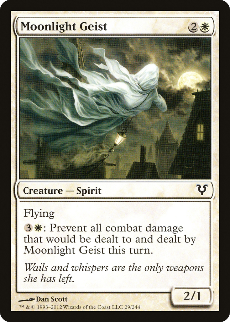 Magic: The Gathering - Moonlight Geist - Avacyn Restored