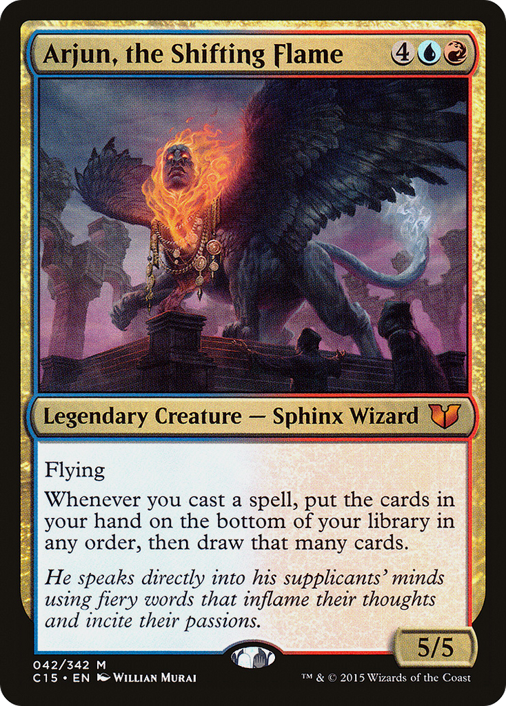 Magic: The Gathering - Arjun, the Shifting Flame - Commander 2015