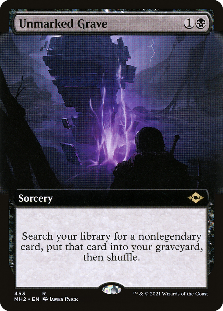 Magic: The Gathering - Unmarked Grave - Modern Horizons 2