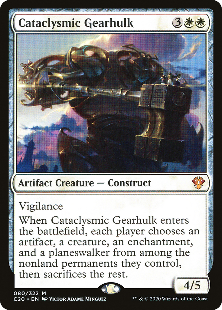 Magic: The Gathering - Cataclysmic Gearhulk - Commander 2020