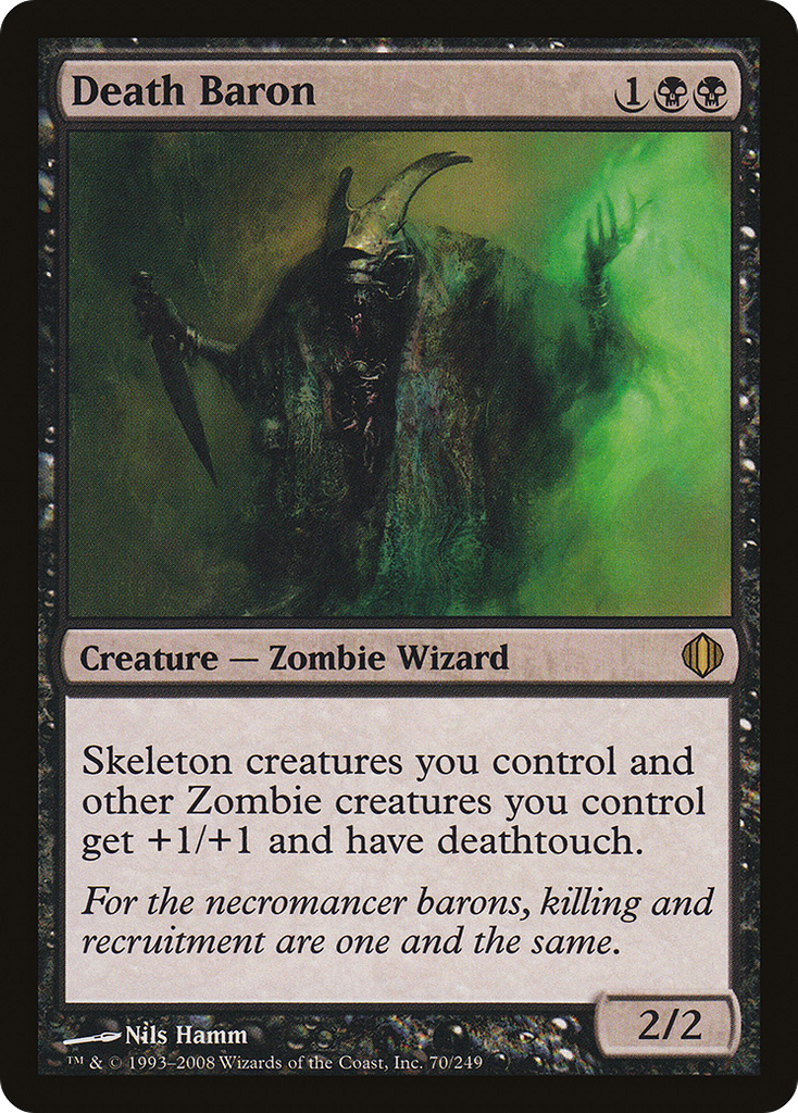 Magic: The Gathering - Death Baron - Shards of Alara