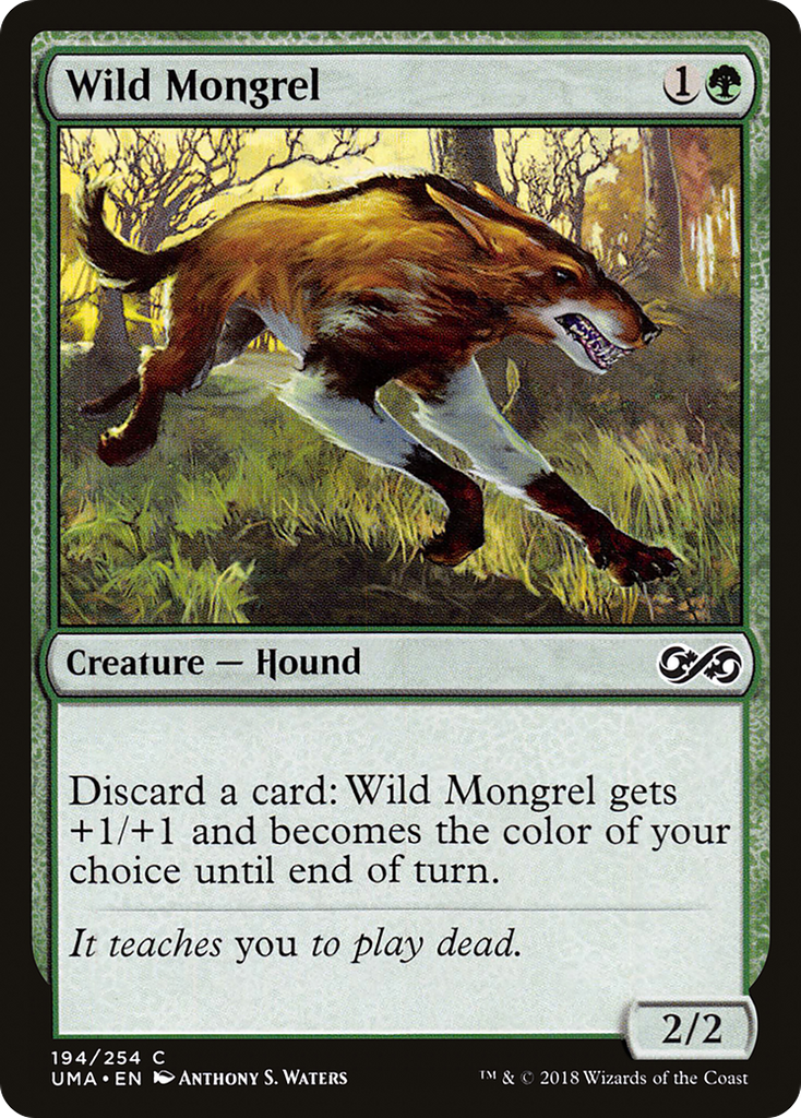 Magic: The Gathering - Wild Mongrel - Ultimate Masters
