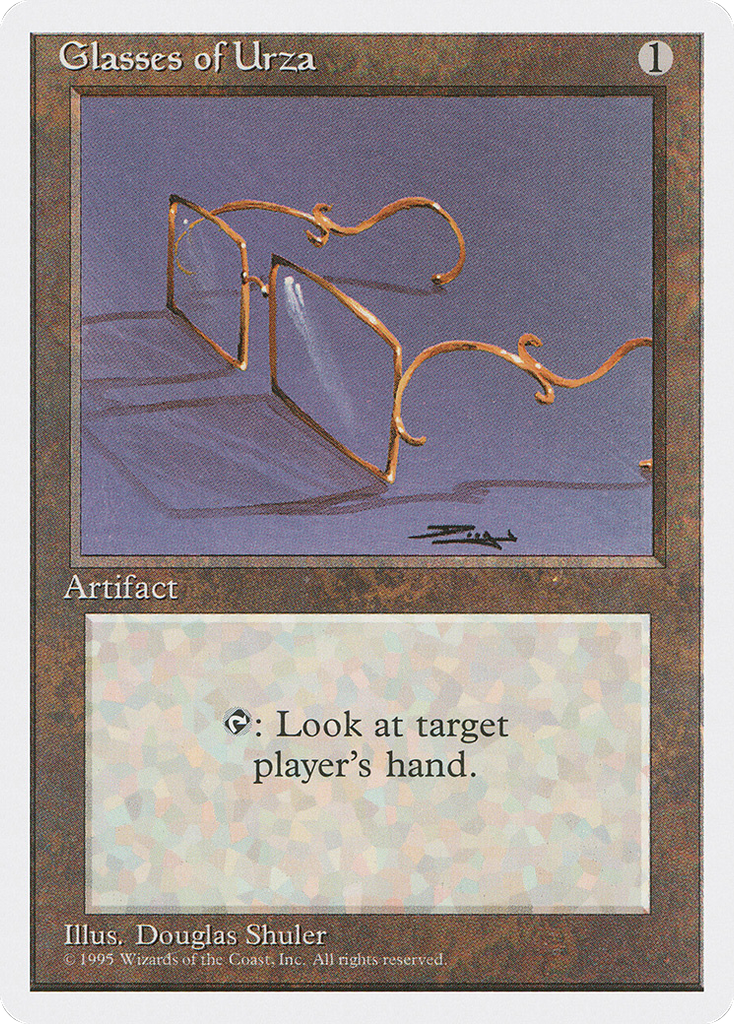 Magic: The Gathering - Glasses of Urza - Fourth Edition