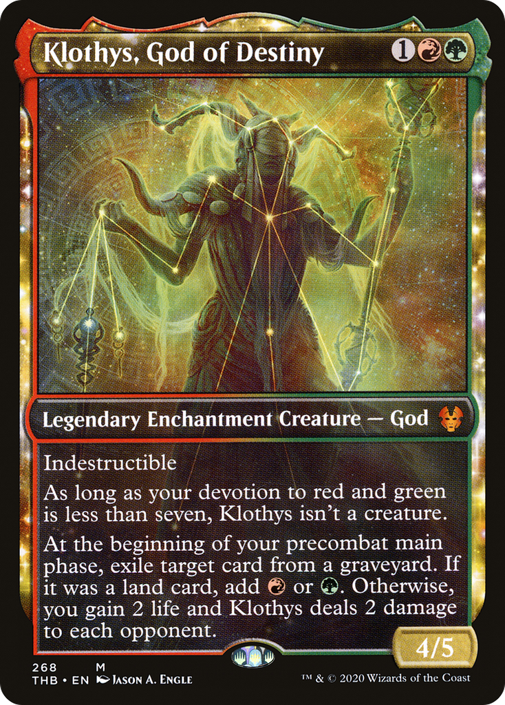 Magic: The Gathering - Klothys, God of Destiny - Theros Beyond Death