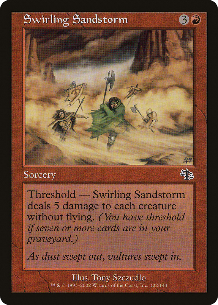 Magic: The Gathering - Swirling Sandstorm - Judgment