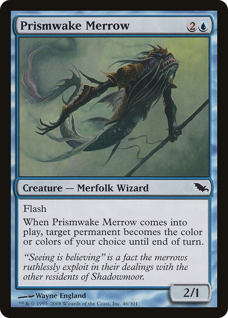 Magic: The Gathering - Prismwake Merrow - Shadowmoor