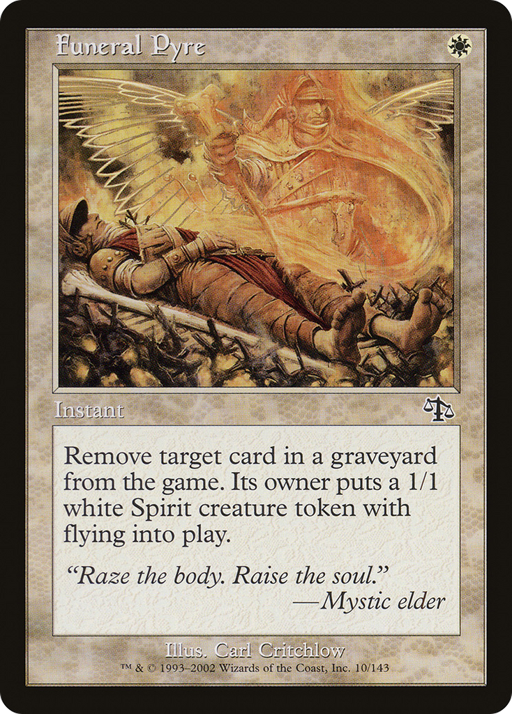 Magic: The Gathering - Funeral Pyre - Judgment