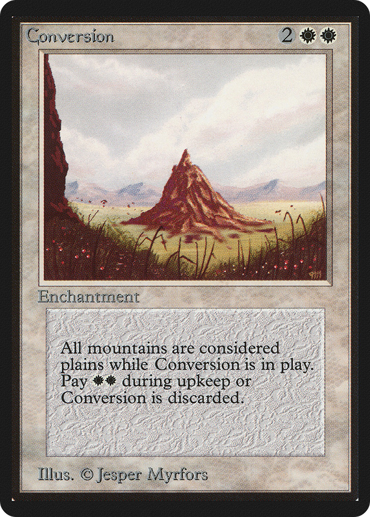 Magic: The Gathering - Conversion - Limited Edition Beta