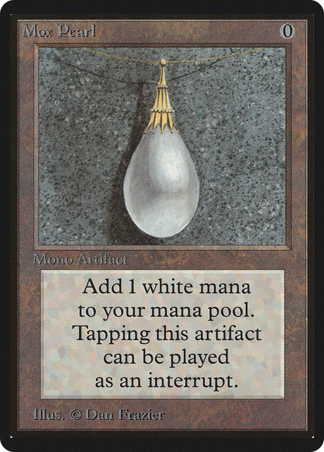 Magic: The Gathering - Mox Pearl - Limited Edition Beta