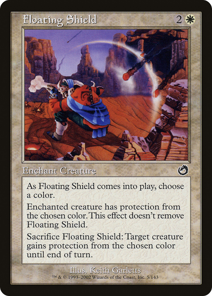 Magic: The Gathering - Floating Shield - Torment