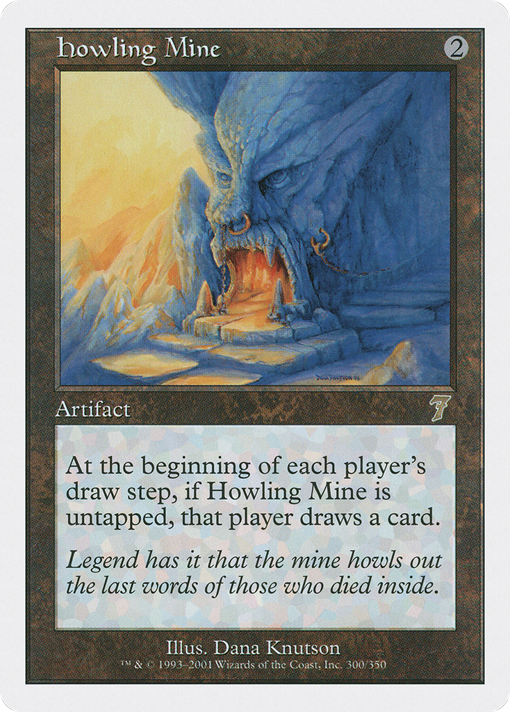 Magic: The Gathering - Howling Mine - Seventh Edition