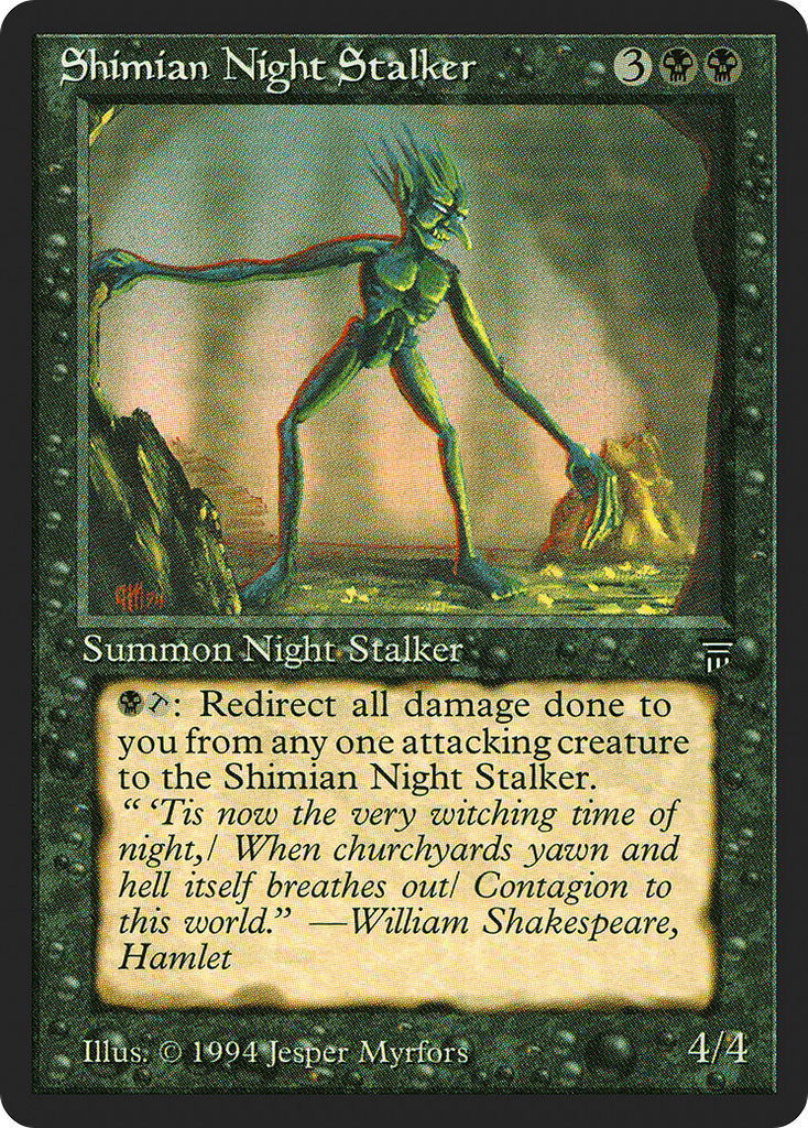 Magic: The Gathering - Shimian Night Stalker - Legends