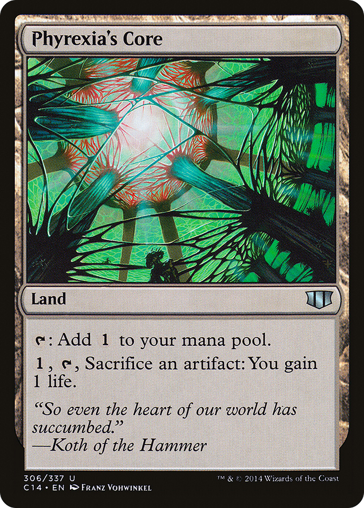 Magic: The Gathering - Phyrexia's Core - Commander 2014