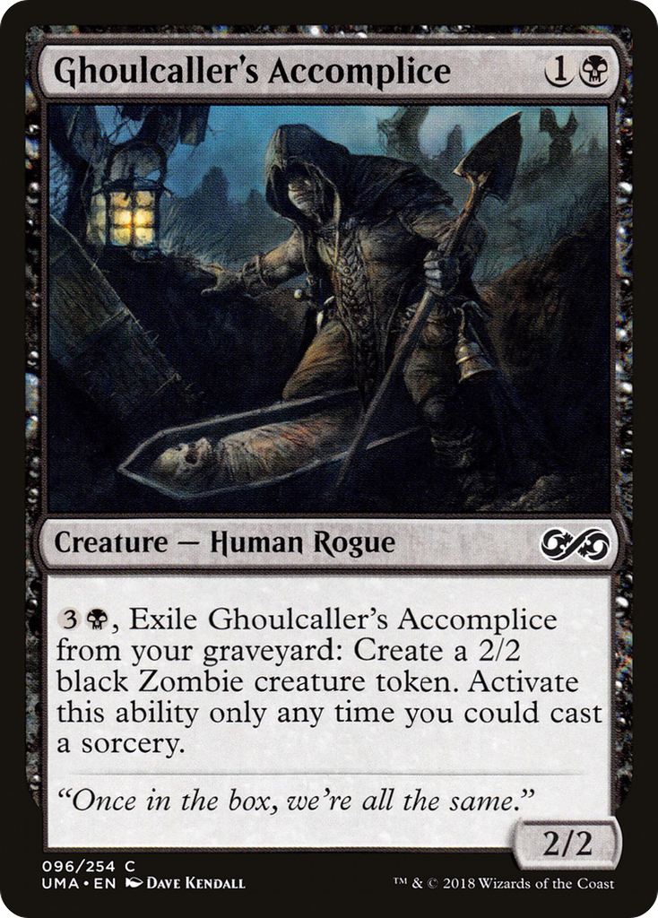Magic: The Gathering - Ghoulcaller's Accomplice - Ultimate Masters