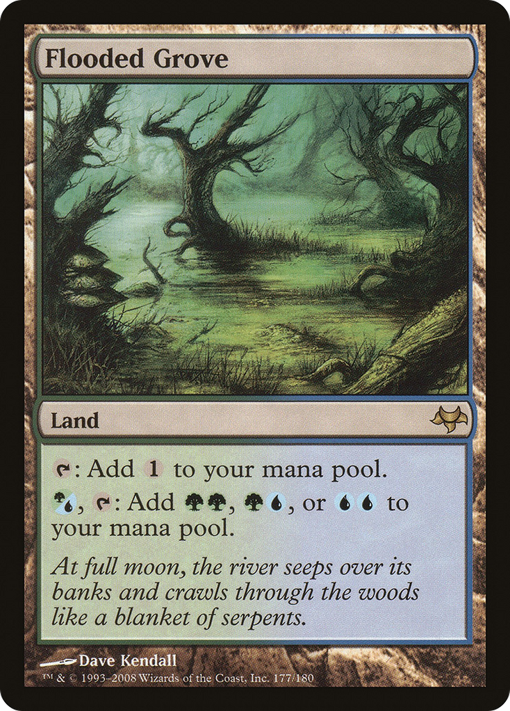 Magic: The Gathering - Flooded Grove - Eventide