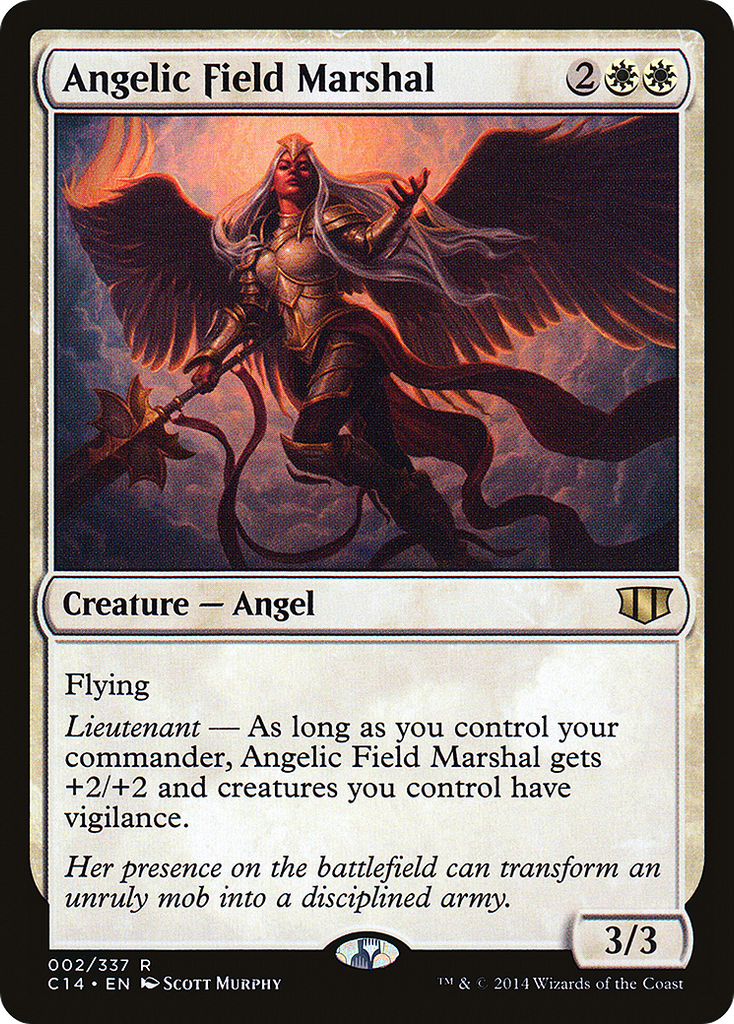 Magic: The Gathering - Angelic Field Marshal - Commander 2014