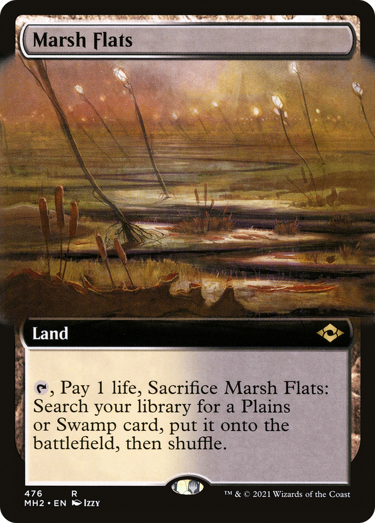 Magic: The Gathering - Marsh Flats Foil - Modern Horizons 2