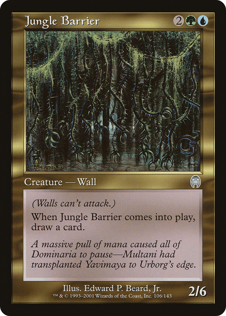 Magic: The Gathering - Jungle Barrier - Apocalypse