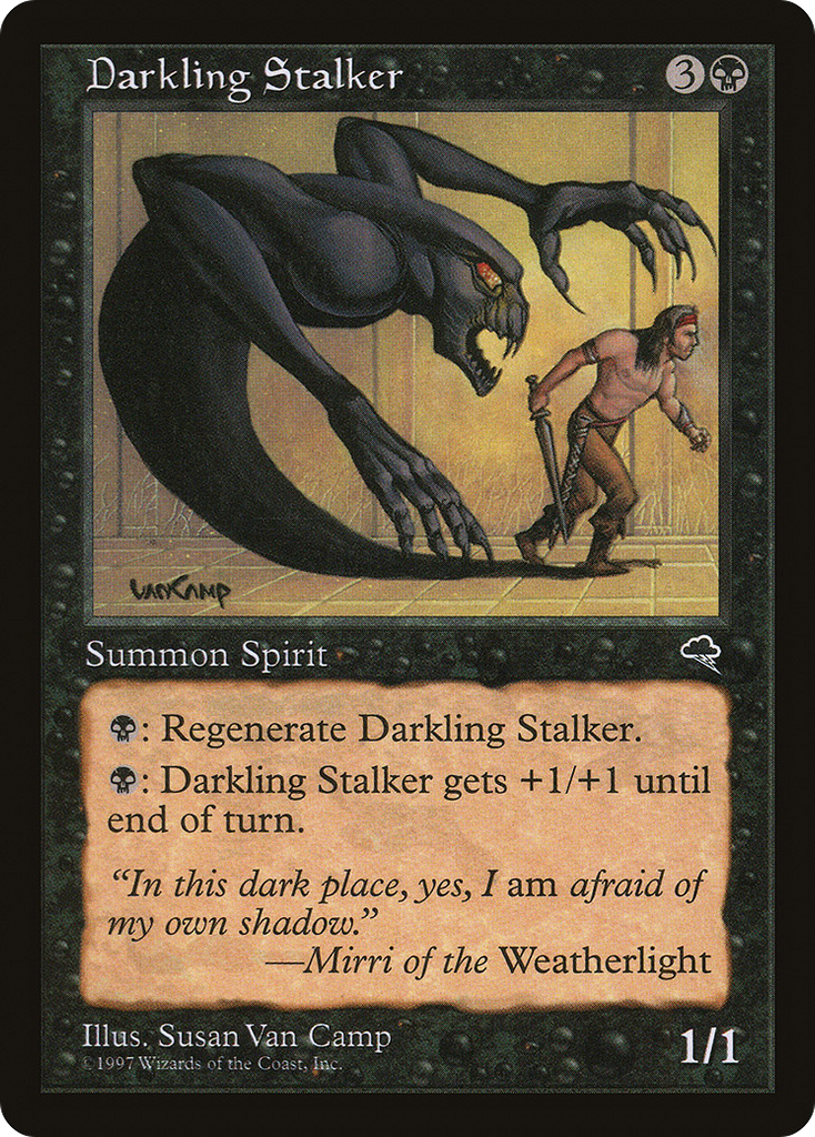 Magic: The Gathering - Darkling Stalker - Tempest