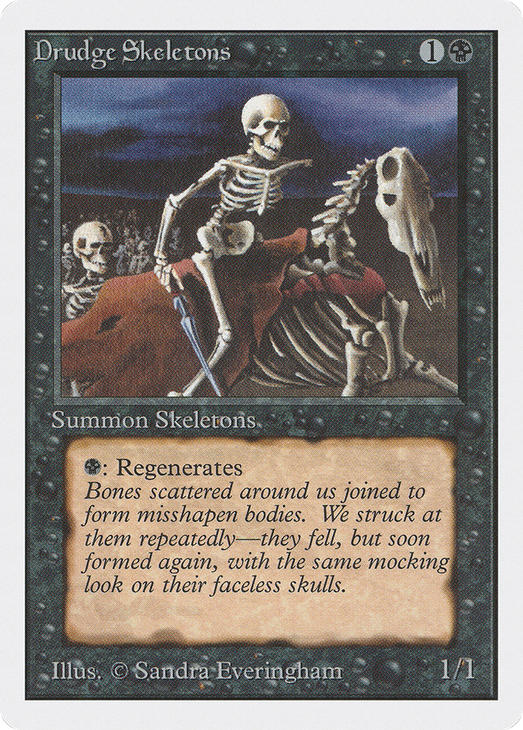 Magic: The Gathering - Drudge Skeletons - Unlimited Edition