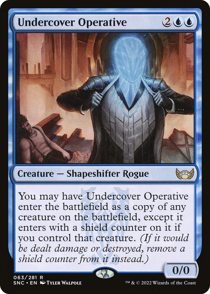 Magic: The Gathering - Undercover Operative Foil - Streets of New Capenna