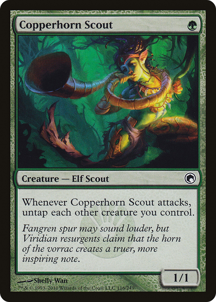 Magic: The Gathering - Copperhorn Scout - Scars of Mirrodin