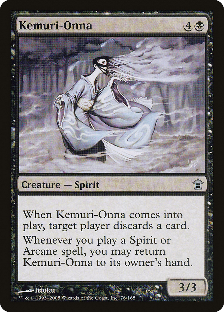 Magic: The Gathering - Kemuri-Onna - Saviors of Kamigawa