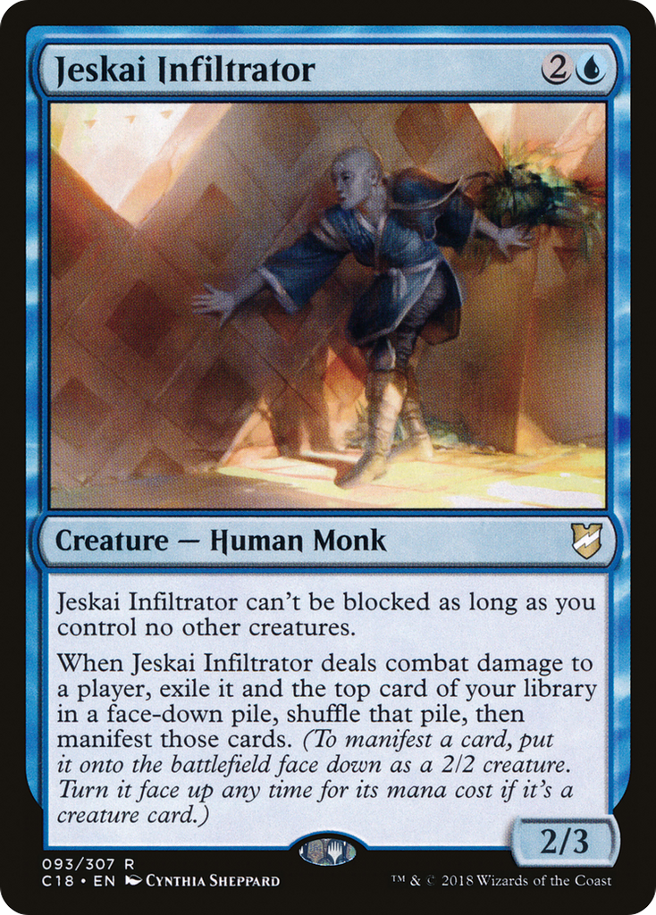 Magic: The Gathering - Jeskai Infiltrator - Commander 2018