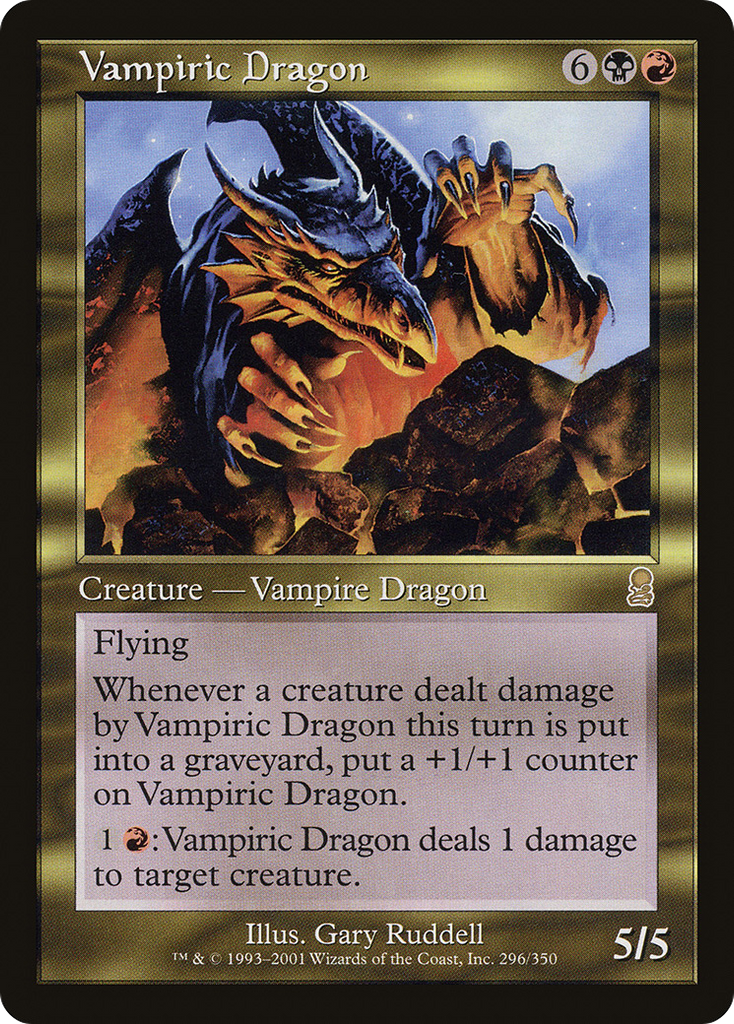 Magic: The Gathering - Vampiric Dragon - Odyssey