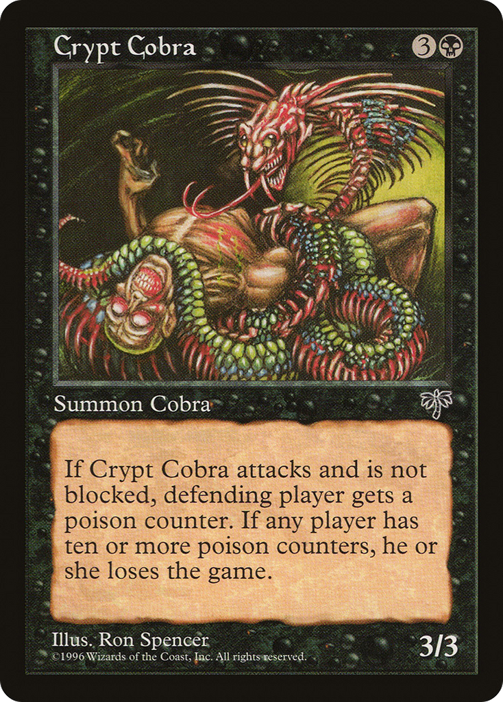 Magic: The Gathering - Crypt Cobra - Mirage