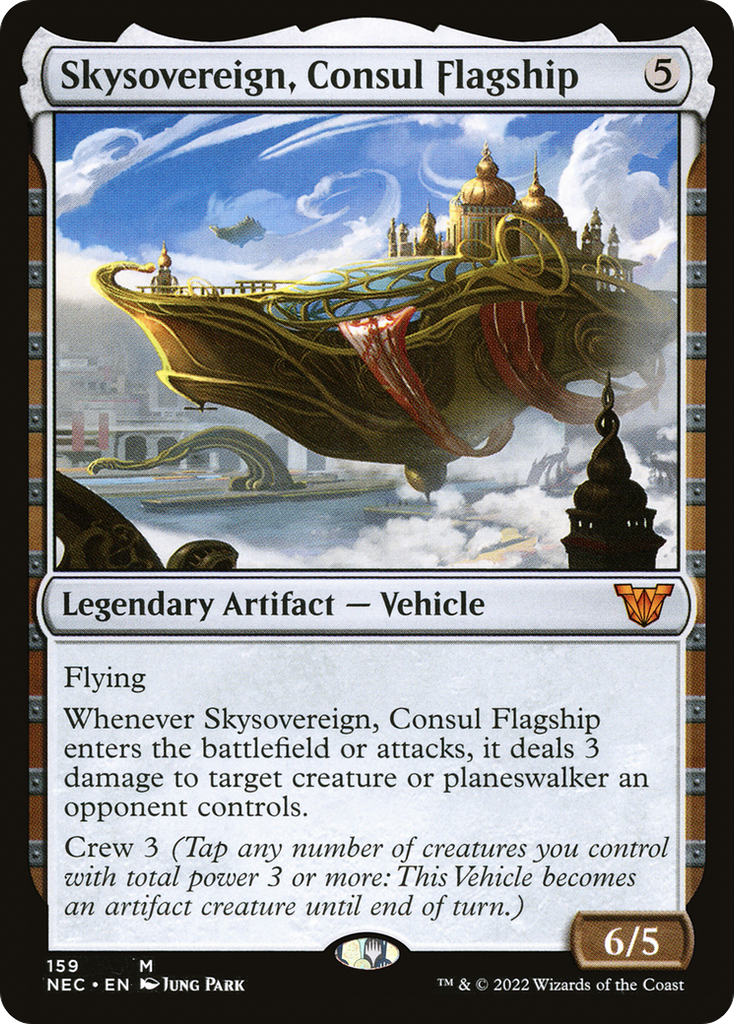 Magic: The Gathering - Skysovereign, Consul Flagship - Neon Dynasty Commander