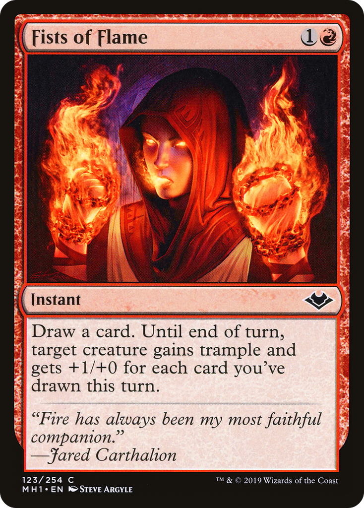 Magic: The Gathering - Fists of Flame - Modern Horizons