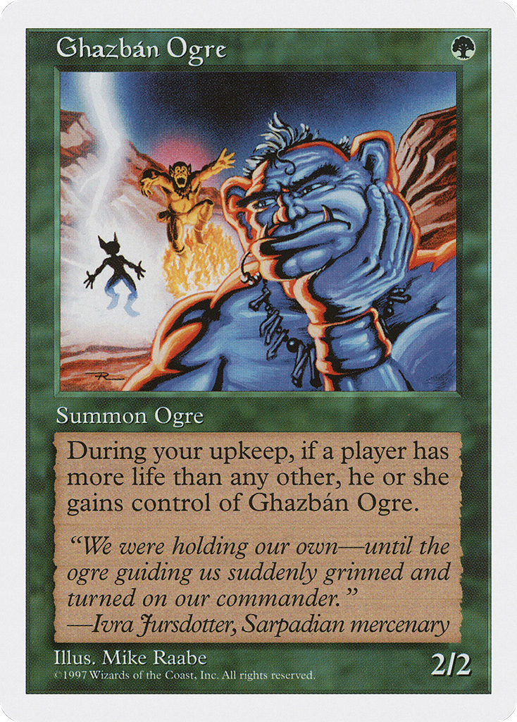 Magic: The Gathering - Ghazbán Ogre - Fifth Edition