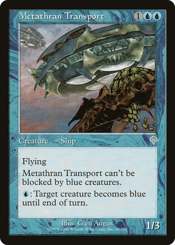 Magic: The Gathering - Metathran Transport - Invasion