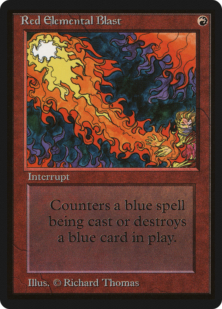 Magic: The Gathering - Red Elemental Blast - Limited Edition Beta