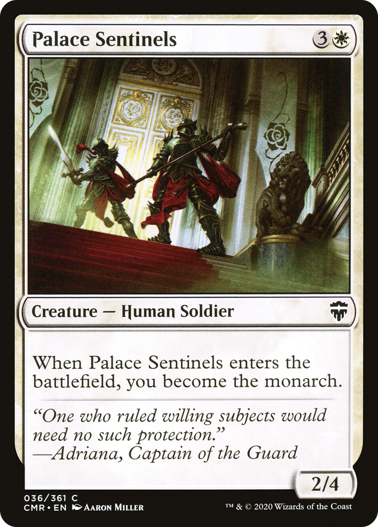 Magic: The Gathering - Palace Sentinels - Commander Legends