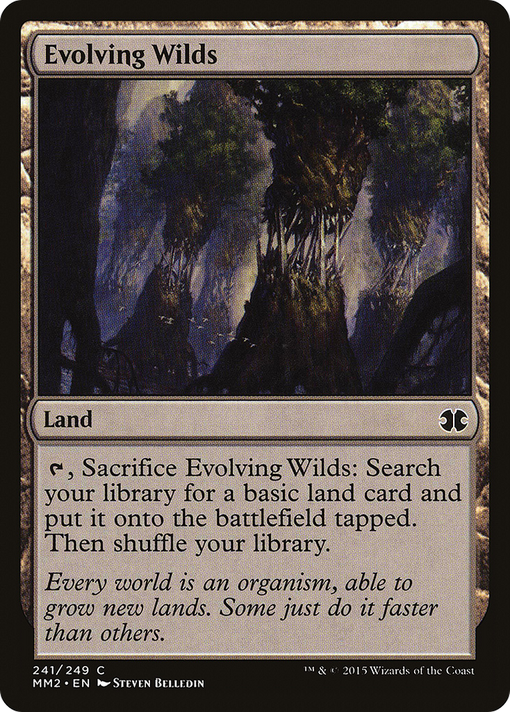 Magic: The Gathering - Evolving Wilds - Modern Masters 2015