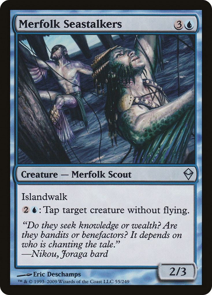 Magic: The Gathering - Merfolk Seastalkers - Zendikar