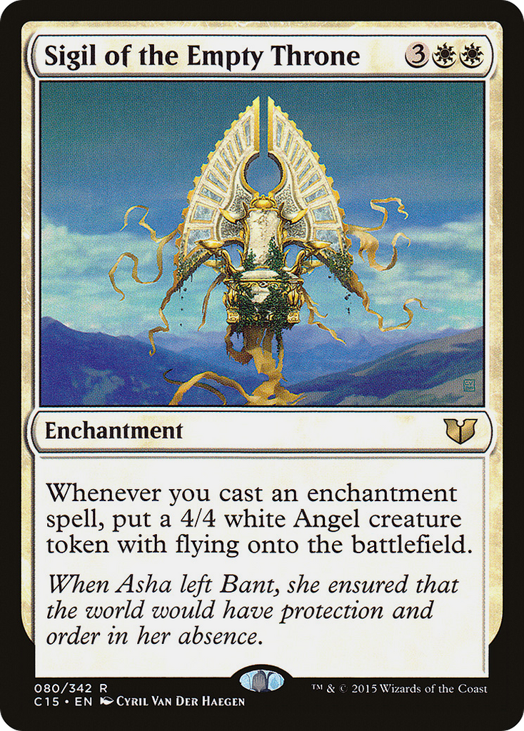 Magic: The Gathering - Sigil of the Empty Throne - Commander 2015