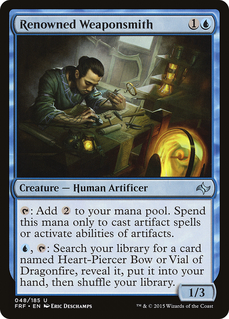 Magic: The Gathering - Renowned Weaponsmith - Fate Reforged