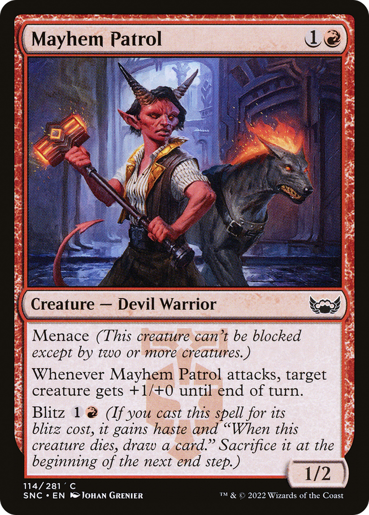 Magic: The Gathering - Mayhem Patrol Foil - Streets of New Capenna