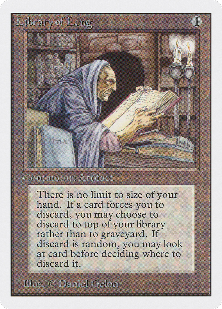 Magic: The Gathering - Library of Leng - Unlimited Edition