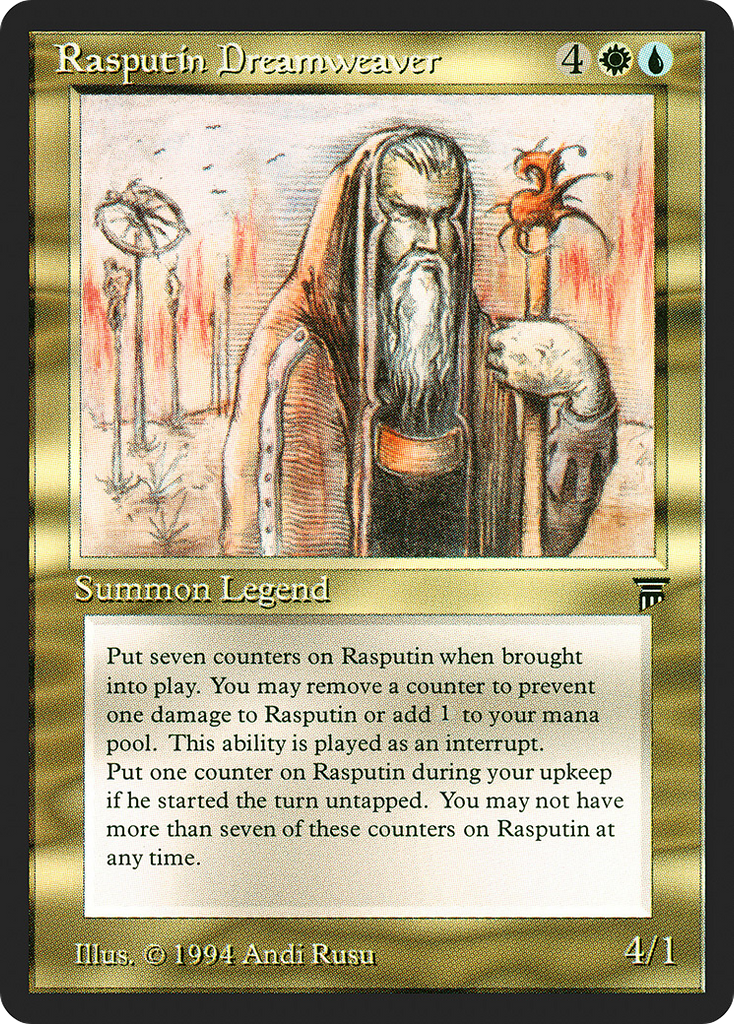 Magic: The Gathering - Rasputin Dreamweaver - Legends