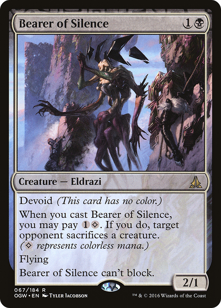 Magic: The Gathering - Bearer of Silence - Oath of the Gatewatch