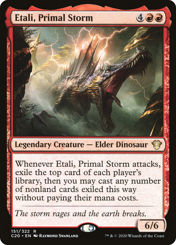 Magic: The Gathering - Etali, Primal Storm - Commander 2020