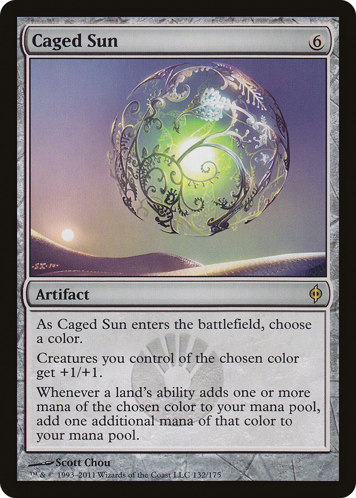 Magic: The Gathering - Caged Sun - New Phyrexia