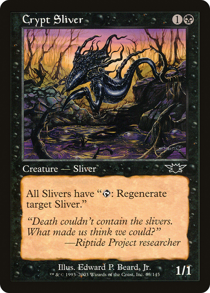 Magic: The Gathering - Crypt Sliver - Legions
