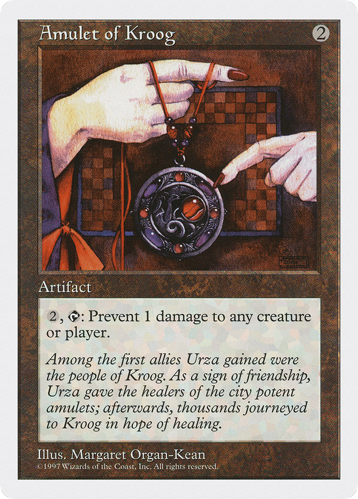 Magic: The Gathering - Amulet of Kroog - Fifth Edition