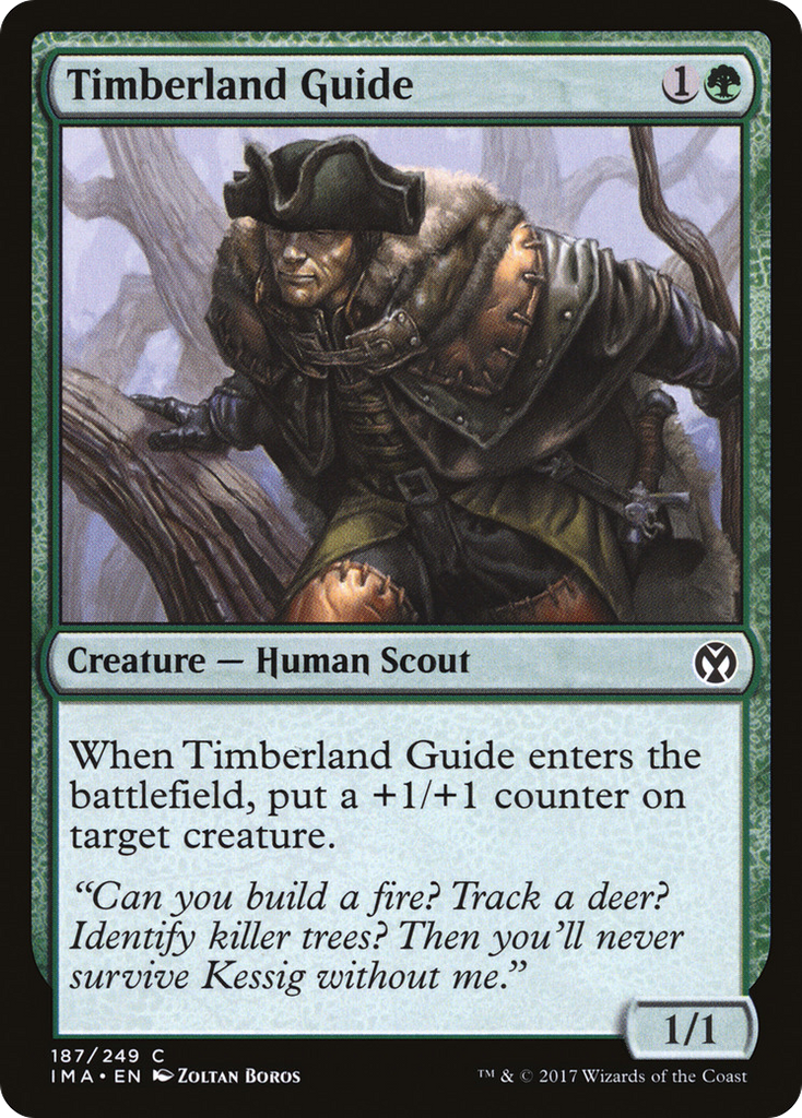 Magic: The Gathering - Timberland Guide - Iconic Masters